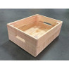 Caisse en pin brut creabox 40 x 30 x 15 cm  - Sanifer Tamatave