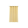 Rideau voilage giani  jaune moutarde l 140 x h 240 cm INSPIRE - Sanifer Tamatave