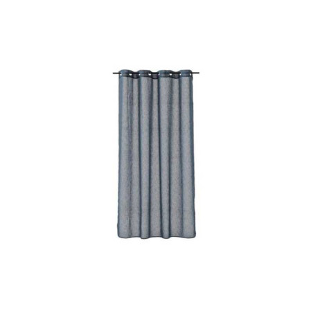  Rideau voilage giani  bleu fumé l 140 x h 240 cm INSPIRE - Sanifer Tamatave