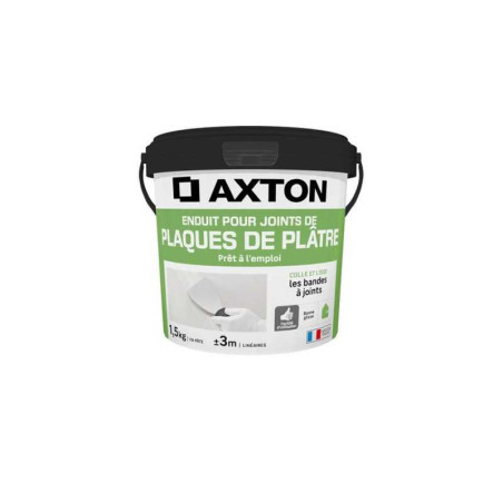 Enduit pour bande a joint en pate axton 1 5 kg AXTON - Sanifer Tamatave