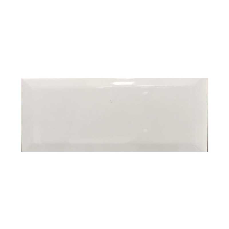  Carrelage mural 10X20cm  12GAW1 shinny blanc  - Sanifer Tamatave