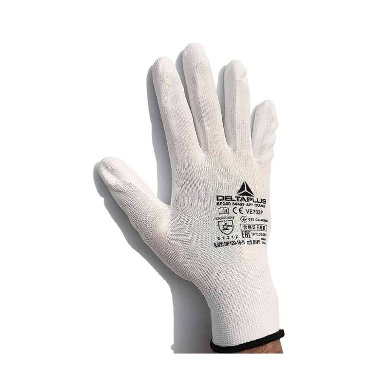  Gants en polyamide pour travaux de précision blanc ve702p t07 Deltaplus DELTAPLUS - Sanifer Tamatave