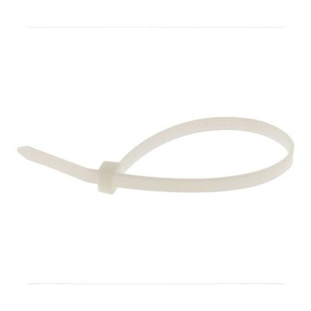 Lot de 20 colliers de câblage réutilisables 36x 140 mm transparents  - Sanifer Tamatave