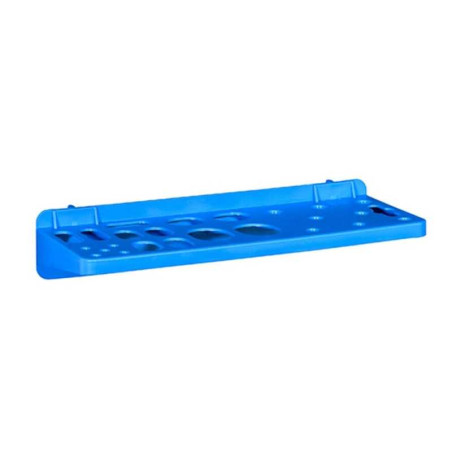  Porte 24 outils pour panneau mural jaune l 23 x h 4 6 x p 9 5 cm ALLIT - Sanifer Tamatave