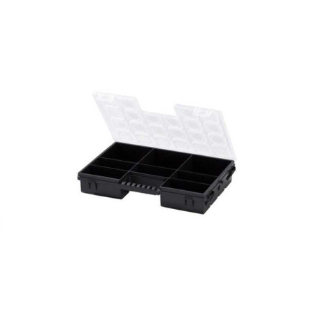  Organiseur polypropylène noir transparent taille m  l 28 4 x h 5 x p 19 2 cm Dexter DEXTER - Sanifer Tamatave