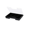  Organiseur polypropylène noir transparent taille l  l 38 5 x h 5 x p 28 3 cm Dexter DEXTER - Sanifer Tamatave