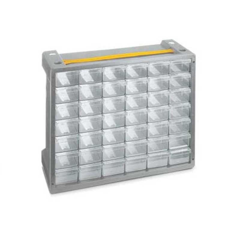  Casier à vis plastique 42 tiroirs h  32 5 x l  40 5 x p  15 cm  - Sanifer Tamatave