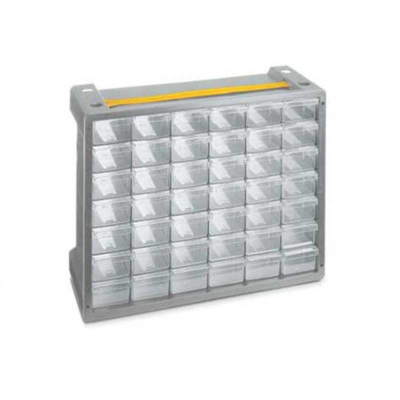  Casier à vis plastique 42 tiroirs h  32 5 x l  40 5 x p  15 cm  - Sanifer Tamatave