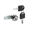  Serrure de meuble acier à encastrer de 17 a 34 mm reversible HETTICH - Sanifer Tamatave