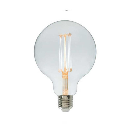  Ampoule led décorative globe 125mm E27 500lm blanc chaud LEXMAN - Sanifer Tamatave