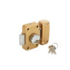  Verrou bouton - cylindre city à 5 goupilles l 30 mm bronze STANDERS - Sanifer Tamatave