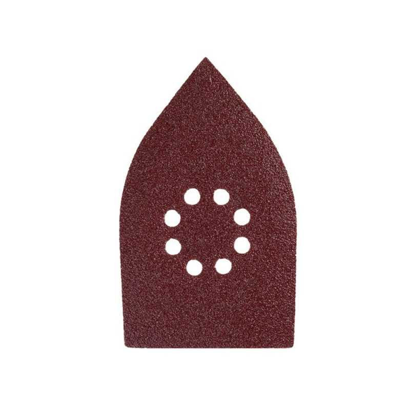  Lot de 10 patins abrasifs 105 x 175 mm grains assortiment  - Sanifer Tamatave