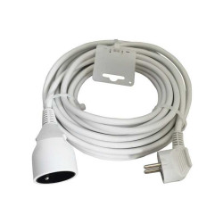  Rallonge électrique ménager avec terre h05vvf blanc 10m LEXMAN - Sanifer Tamatave