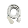  Rallonge electrique menager avec terre ho5vvf blanc 4m LEXMAN - Sanifer Tamatave