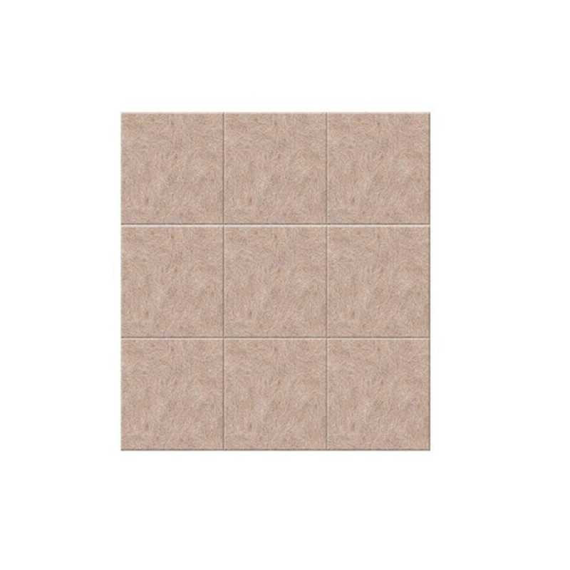  Lot de 12 patins feutre en laine adhésif 24 x 22 mm beige SCOTCH - Sanifer Tamatave