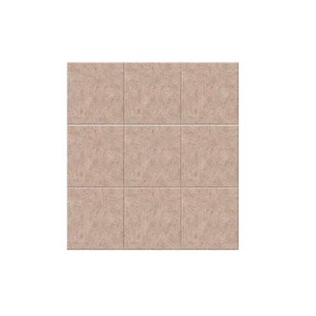  Lot de 12 patins feutre en laine adhésif 24 x 22 mm beige SCOTCH - Sanifer Tamatave