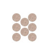  Lot de 8 patins feutre en laine adhésif diamètre  25 mm beige SCOTCH - Sanifer Tamatave