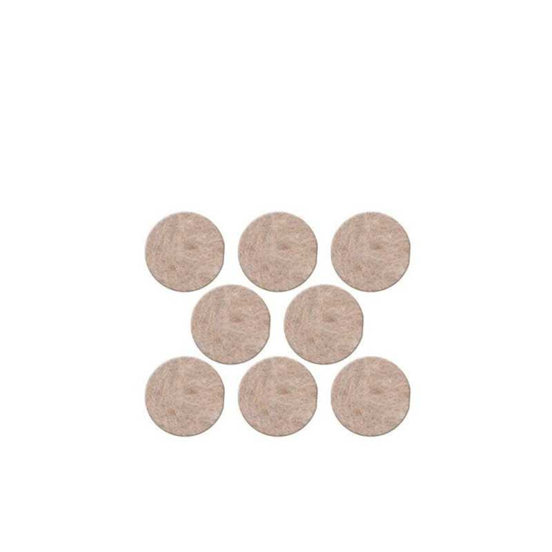  Lot de 8 patins feutre en laine adhésif diam. 22 mm, beige SCOTCH - Sanifer Tamatave