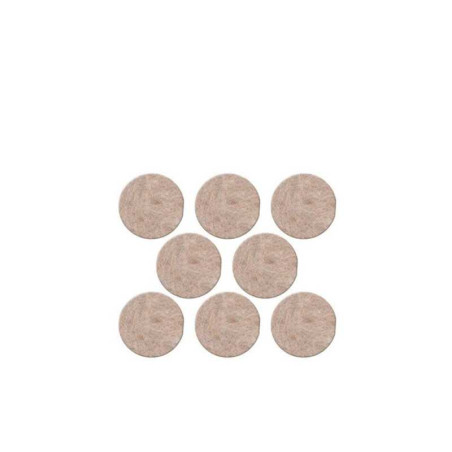  Lot de 8 patins feutre en laine adhésif diam. 22 mm, beige SCOTCH - Sanifer Tamatave