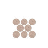  Lot de 8 patins feutre en laine adhésif diam. 22 mm, beige SCOTCH - Sanifer Tamatave