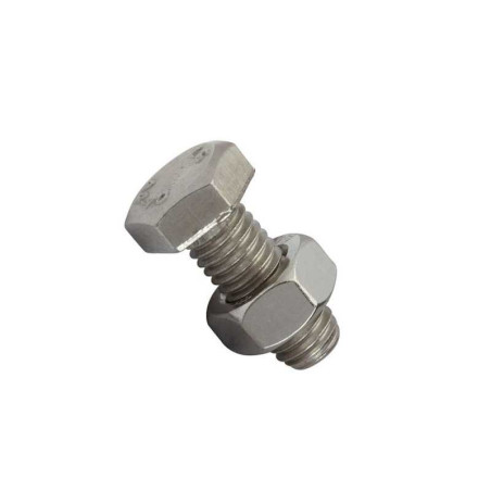  Paquet de 6 boulons inox tête 6 pans hexagonal l 20 mm STANDERS - Sanifer Tamatave