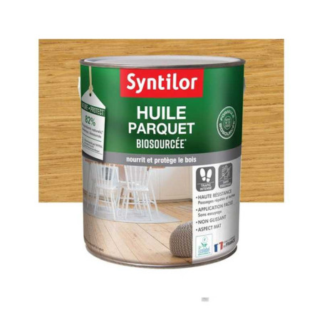  Huile parquet nature protect syntilor incolore mat 2 5 l SYNTILOR - Sanifer Tamatave