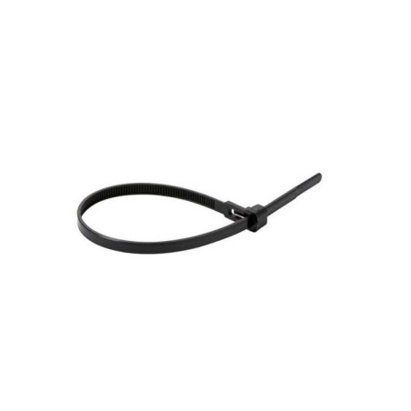  Lot de 25 colliers diamètre  5 à 45 mm l  200 mm noir LEXMAN - Sanifer Tamatave