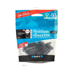  Lot de 24 chevilles et vis à expansion scell-it diamètre 4 et 5 x l 37 mm  - Sanifer Tamatave