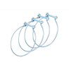 Lot de 4 colliers de fixation acier diamètre  80-80 mm cf80  - Sanifer Tamatave