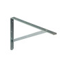 Equerre dolmen en acier zingué p 26 8 x h 40 cm doré  - Sanifer Tamatave