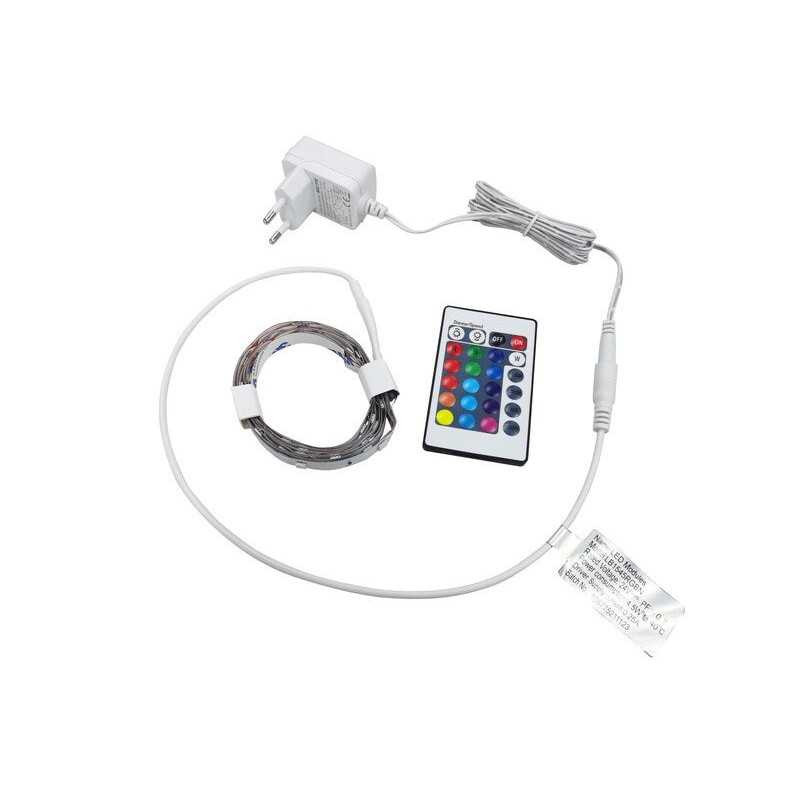  Kit de ruban led 15m rgb changement de couleur télée  - Sanifer Tamatave