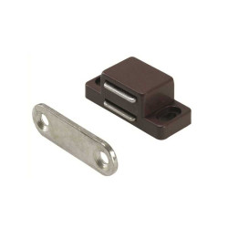  Lot de 4 loqueteaux magnétique acier  l 35 x l 15 mm HETTICH - Sanifer Tamatave