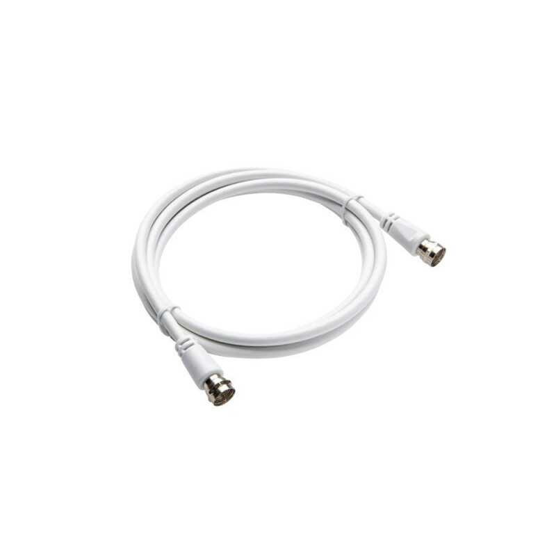  Prolongateur satellite rg59 15m mâle-mâle blanc LEXMAN - Sanifer Tamatave