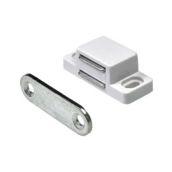  Lot de 4 loqueteaux magnétique acier  l 35 x l 15 mm HETTICH - Sanifer Tamatave