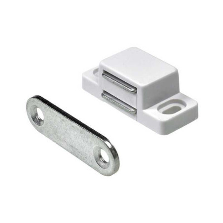  Lot de 4 loqueteaux magnétique acier  l 35 x l 15 mm HETTICH - Sanifer Tamatave