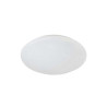  Plafonnier salle de bain madyled diamètre 25 cm 1450 lumens ip44 blanc  - Sanifer Tamatave