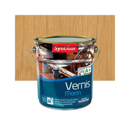  Vernis marin bois syntilor marin incolore mat 2 5 l SYNTILOR - Sanifer Tamatave