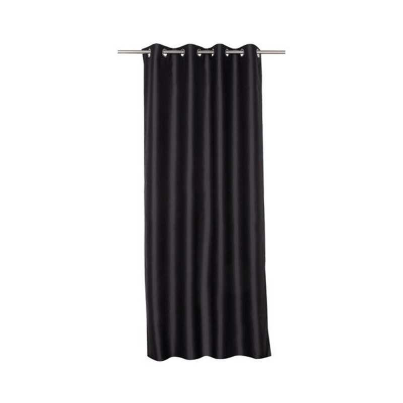  Rideau obscurcissant alycia noir l 140 x h 280 cm INSPIRE - Sanifer Tamatave