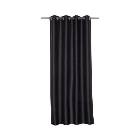  Rideau obscurcissant alycia noir l 140 x h 280 cm INSPIRE - Sanifer Tamatave