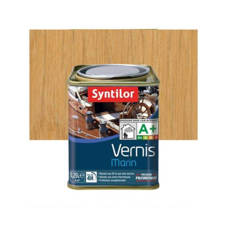  Vernis marin bois syntilor incolore brillant 0 25 l SYNTILOR - Sanifer Tamatave