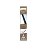  Barre de seuil pour porte de douche noir mat 120 cm  - Sanifer Tamatave