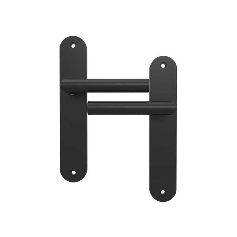 2 poignées de porte sans trou  inox entraxe 195 mm INSPIRE - Sanifer Tamatave