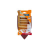  Lot de 5 patins abrasifs  105 x 175 mm grains 80 DEXTER - Sanifer Tamatave