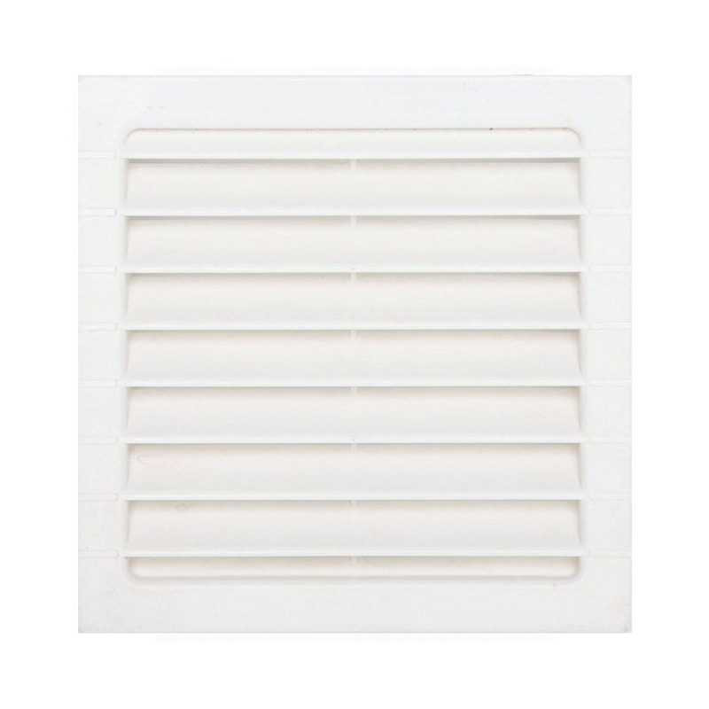  Grille d'aération abs naturel l 14 5 x l 14 5 cm  - Sanifer Tamatave