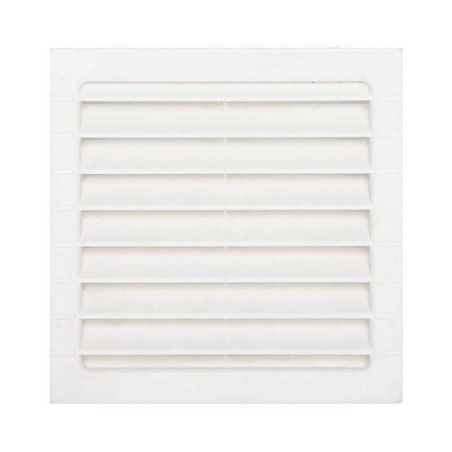  Grille d'aération abs naturel l 14 5 x l 14 5 cm  - Sanifer Tamatave