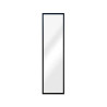  Miroir rectangulaire atelier l.30 X H.110 cm noir INSPIRE - Sanifer Tamatave
