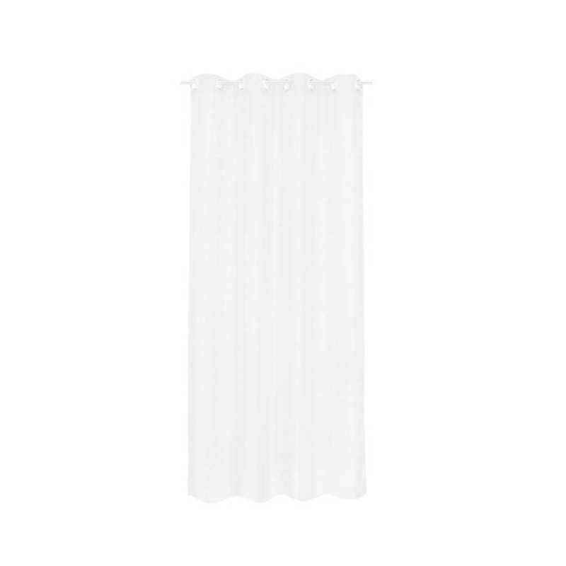 Voilage tamisant polyone blanc l  140 x h 280 cm INSPIRE - Sanifer Tamatave