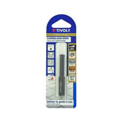  Foret diamant pour carrelage en grès diamètre  8 mm TIVOLY - Sanifer Tamatave
