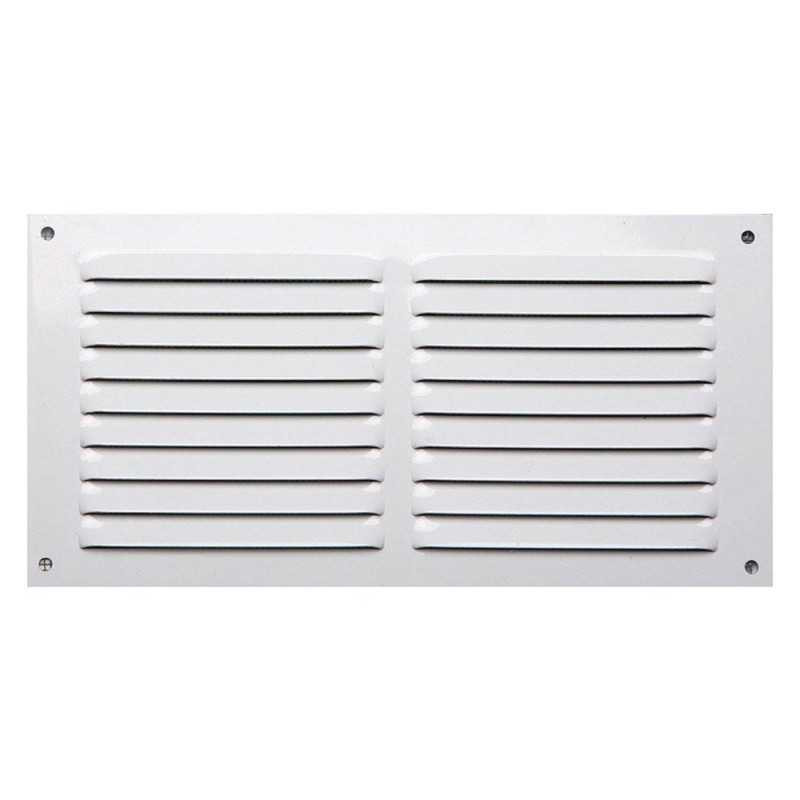  Grille d'aération aluminium laqué l 15 x l 30 cm  - Sanifer Tamatave