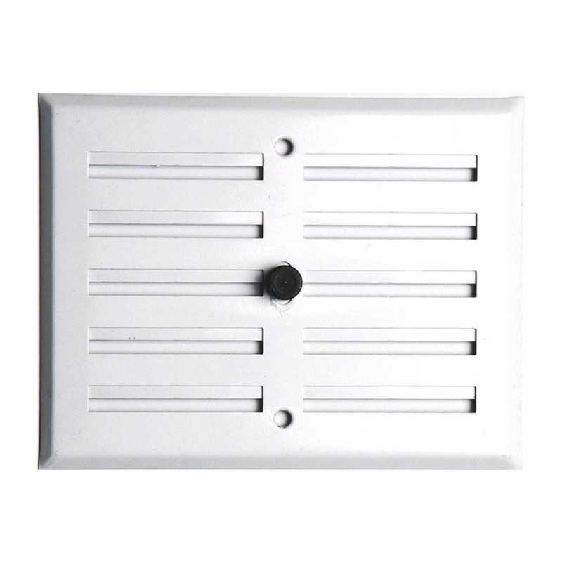  Grille d'aération aluminium laqué l 19 x l 17 cm  - Sanifer Tamatave